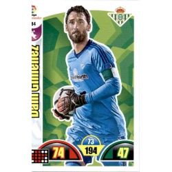 Dani Giménez Betis 84 Cards Básicas 2017-18