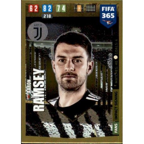 Aaron Ramsey Impact Signing Juventus 247 FIFA 365 Adrenalyn XL 2020