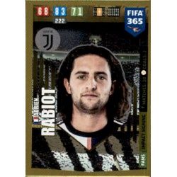 Adrien Rabiot Impact Signing Juventus 248 FIFA 365 Adrenalyn XL 2020