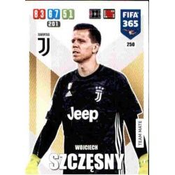 Wojciech Szczęsny Juventus 250 FIFA 365 Adrenalyn XL 2020