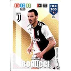 Leonardo Bonucci Juventus 251 FIFA 365 Adrenalyn XL 2020