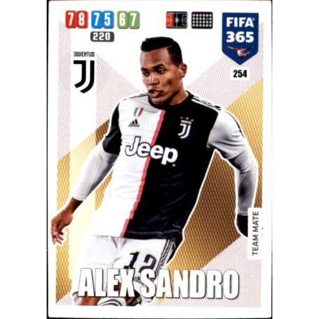 Alex Sandro Juventus 254 FIFA 365 Adrenalyn XL 2020