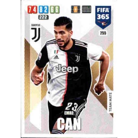 Emre Can Juventus 255 FIFA 365 Adrenalyn XL 2020