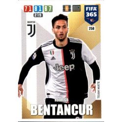 Rodrigo Bentancur Juventus 258 FIFA 365 Adrenalyn XL 2020