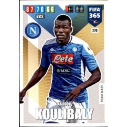 Kalidou Koulibaly SSC Napoli 270 FIFA 365 Adrenalyn XL 2020