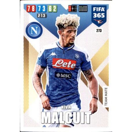 Kevin Malcuit SSC Napoli 273 FIFA 365 Adrenalyn XL 2020