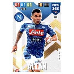 Allan SSC Napoli 275 FIFA 365 Adrenalyn XL 2020