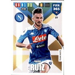 Fabian Ruiz SSC Napoli 277 FIFA 365 Adrenalyn XL 2020