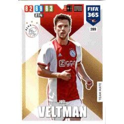 Joël Veltman AFC Ajax 289 FIFA 365 Adrenalyn XL 2020