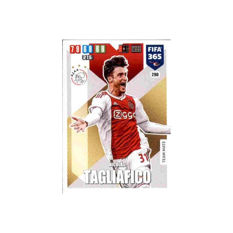 Panini Adrenalyn Fifa 365 2019-20 2020 n.290 Nicolas Tagliafico Ajax 