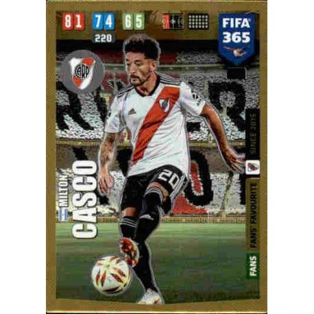 Milton Casco Fans Favourite River Plate 299 FIFA 365 Adrenalyn XL 2020