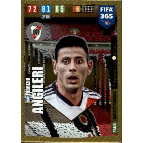 Fabrizio Anglieri Impact Signing River Plate 302 FIFA 365 Adrenalyn XL 2020