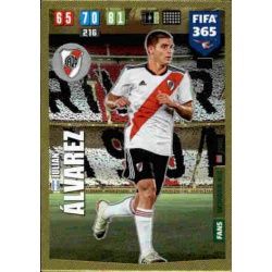 Julian Alvarez Wonder Kid River Plate 303 FIFA 365 Adrenalyn XL 2020