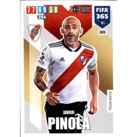 Javier Pinola River Plate 305 FIFA 365 Adrenalyn XL 2020