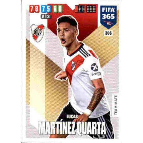Martínez Quarta River Plate 306 FIFA 365 Adrenalyn XL 2020