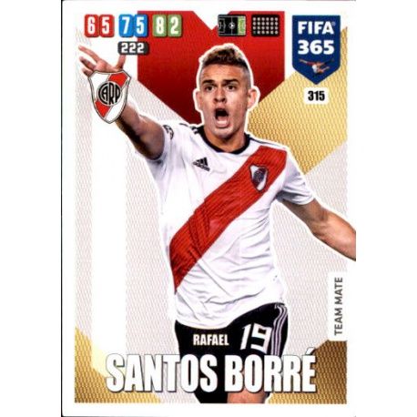 Rapahel Santos Borre River Plate 315 FIFA 365 Adrenalyn XL 2020