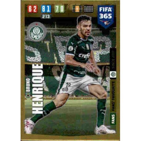 Bruno Henrique Fans Favourite Palmeiras 319 FIFA 365 Adrenalyn XL 2020