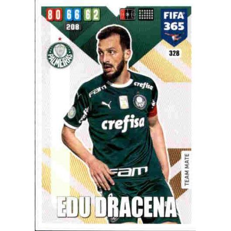 Edu Dracena Palmeiras 328 FIFA 365 Adrenalyn XL 2020