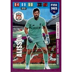 Alisson Goal Stopper Power-Up Liverpool 335 FIFA 365 Adrenalyn XL 2020