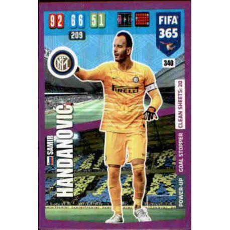 Samir Handanovic Goal Stopper Power-Up Inter Milan 340 FIFA 365 Adrenalyn XL 2020