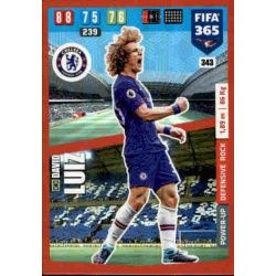 David Luiz Defensive Rock Power-Up Chelsea 343 FIFA 365 Adrenalyn XL 2020