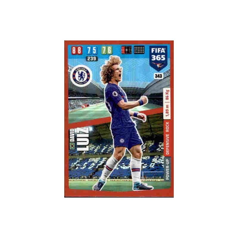 FIFA 365 2020 # 343 David Luiz PU De Rock Chelsea 
