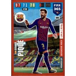 Gerard Piqué Defensive Rock Power-Up Barcelona 345 FIFA 365 Adrenalyn XL 2020