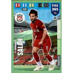 Mohamed Salah Game Changer Power-Up Liverpool 361 FIFA 365 Adrenalyn XL 2020