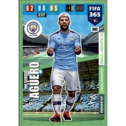 Sergio Agüero Game Changer Power-Up Manchester City 362 FIFA 365 Adrenalyn XL 2020