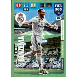 Karim Benzema Game Changer Power-Up Real Madrid 364 FIFA 365 Adrenalyn XL 2020