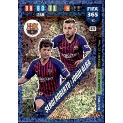 Sergi Roberto - Jordi Alba Dynamic Duo Multiple Barcelona 372 FIFA 365 Adrenalyn XL 2020
