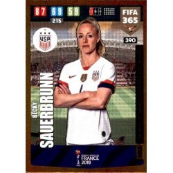 Becky Sauerbrunn Gold Fifa Women’s World Cup Winner USA 390 FIFA 365 Adrenalyn XL 2020