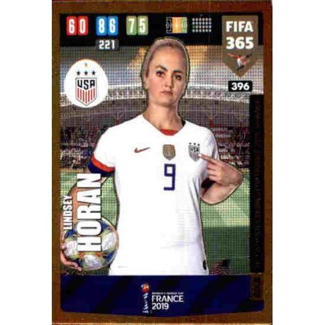 Lindsey Horan Gold Fifa Women’s World Cup Winner USA 396 FIFA 365 Adrenalyn XL 2020