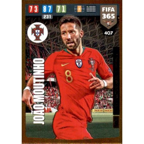 João Moutinho UEFA Nations League Winner Portugal 407 FIFA 365 Adrenalyn XL 2020