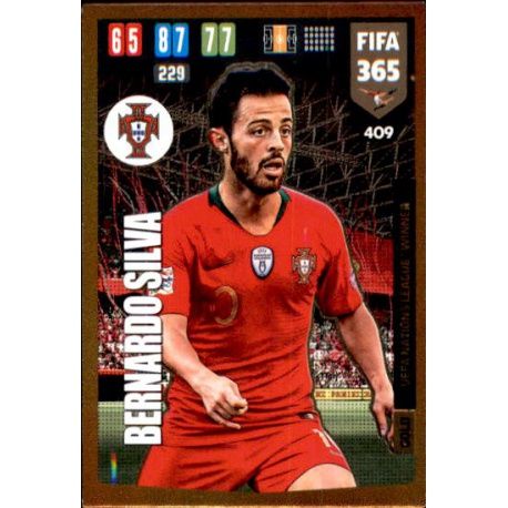 Bernardo Silva UEFA Nations League Winner Portugal 409 FIFA 365 Adrenalyn XL 2020