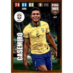Casemiro Copa America Brasil 2019 Winner Brazil 417 FIFA 365 Adrenalyn XL 2020