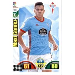 Maxi Gómez Celta 100 Cards Básicas 2017-18