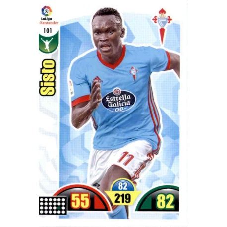 Sisto Celta 101 Cards Básicas 2017-18