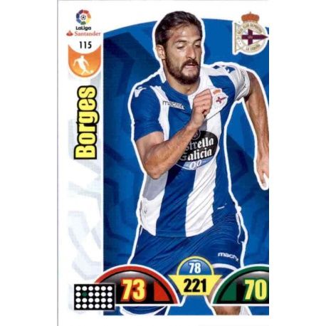 Borges Deportivo 115 Cards Básicas 2017-18