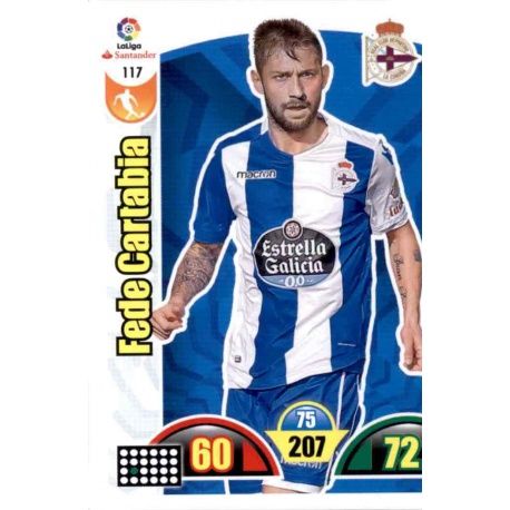 Fede Cartabia Deportivo 117 Cards Básicas 2017-18