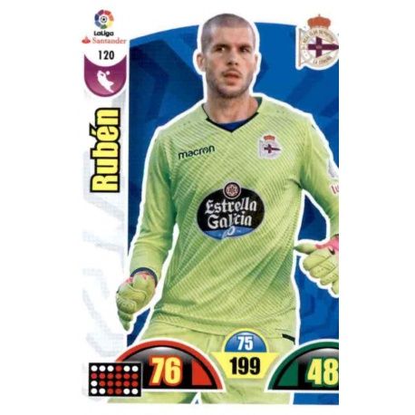 Rubén Deportivo 120 Cards Básicas 2017-18