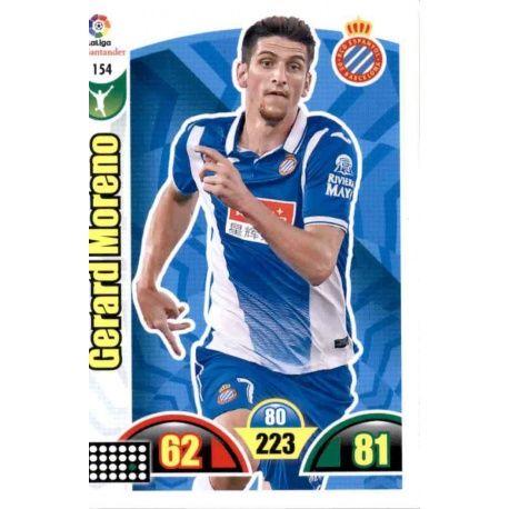 Gerard Moreno Espanyol 154 Cards Básicas 2017-18