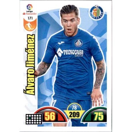 Álvaro Jiménez Getafe 171 Cards Básicas 2017-18