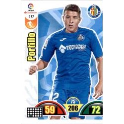 Portillo Getafe 177 Cards Básicas 2017-18
