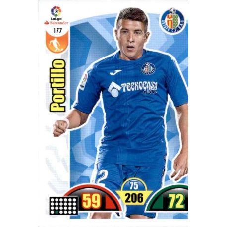 Portillo Getafe 177 Cards Básicas 2017-18