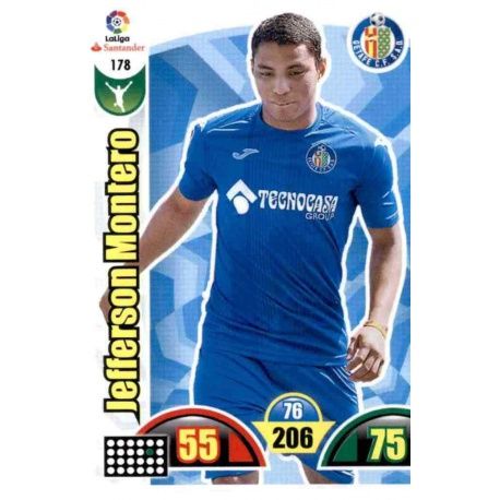 Jefferson Montero Getafe 178 Cards Básicas 2017-18