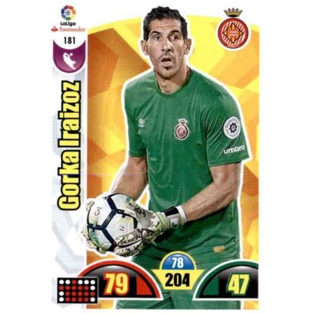 Gorka iraizoz Girona 181 Cards Básicas 2017-18