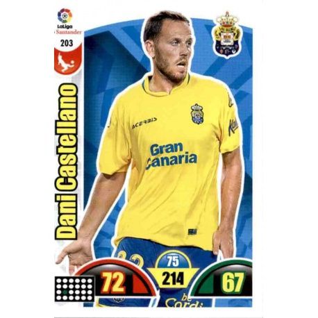 Dani Castellano Las Palmas 203 Cards Básicas 2017-18