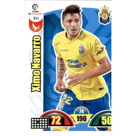 Ximo Navarro Las Palmas 211 Cards Básicas 2017-18