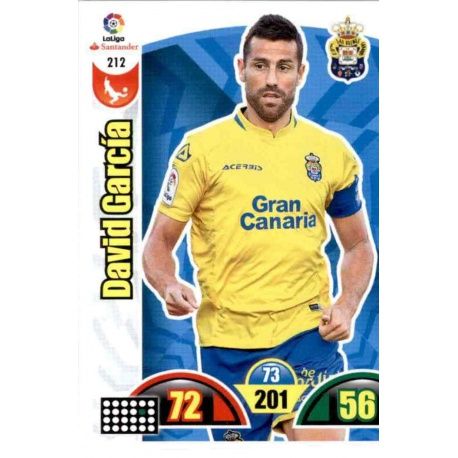 David García Las Palmas 212 Cards Básicas 2017-18